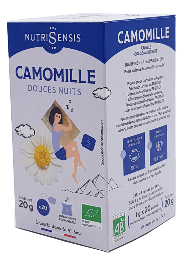 NUTRISENSIS CAMOMILLE 20 SACHETS