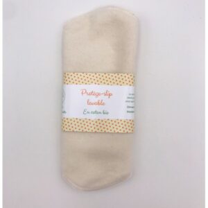 Protège Slip Lavable en Coton Bio - Abricot & Bergamote