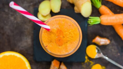 Jus de Carotte Orange Curcuma