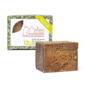 Savon d Alep 12% - 200g - La Maison du Laurier