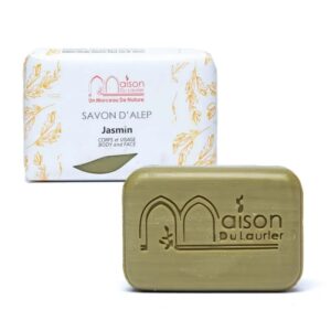 Savon d Alep - Jasmin - 100g - La Maison du Laurier