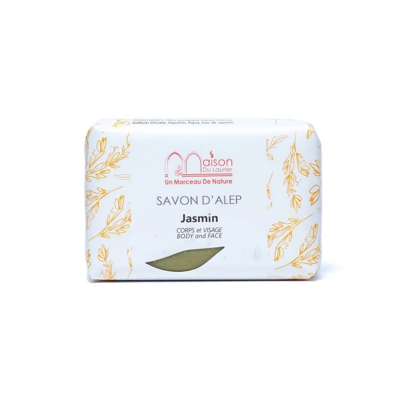 Savon d Alep - Jasmin - 100g - La Maison du Laurier – Image 4