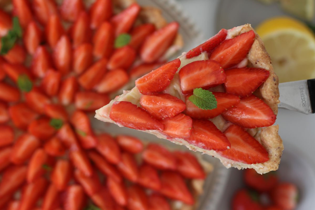 Fatima Khemar Tarte aux fraises idée recette