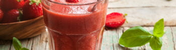 Fraises idée recette jus