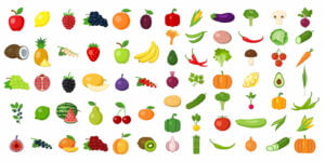 Lexique fruits légumes