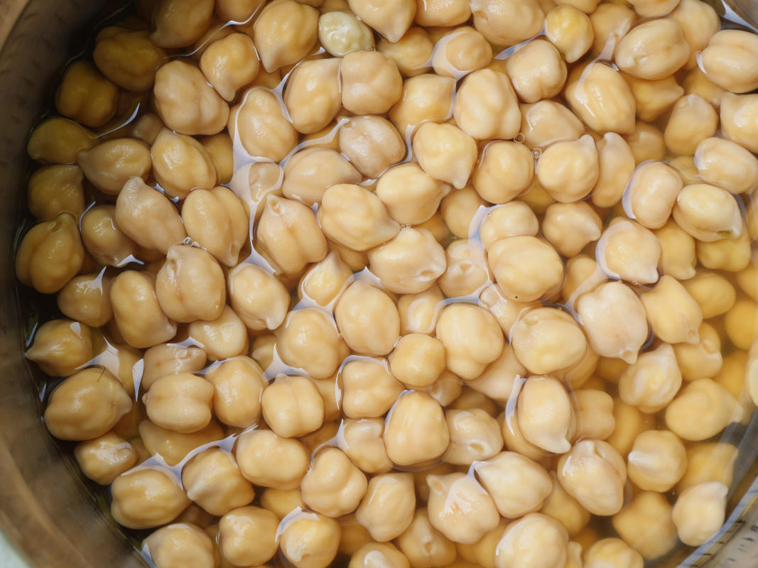 Houmous trempage des pois chiches