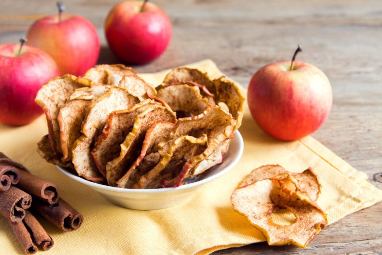 Pommes déshydratées cannelle