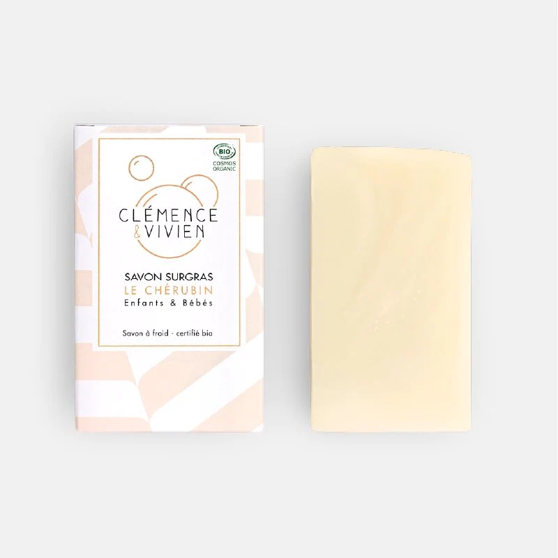Savon SURGRAS Bio 100g - Le Chérubin - Clémence et Vivien