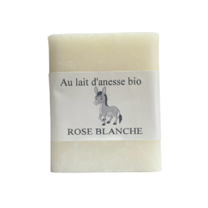 Savon au Lait d'anesse bio - Rose