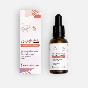 Huile de soin antioxydante 30ml – Clémence et Vivien
