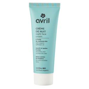 Crème de nuit peaux sèches et sensibles bio* - Avril - 50mL