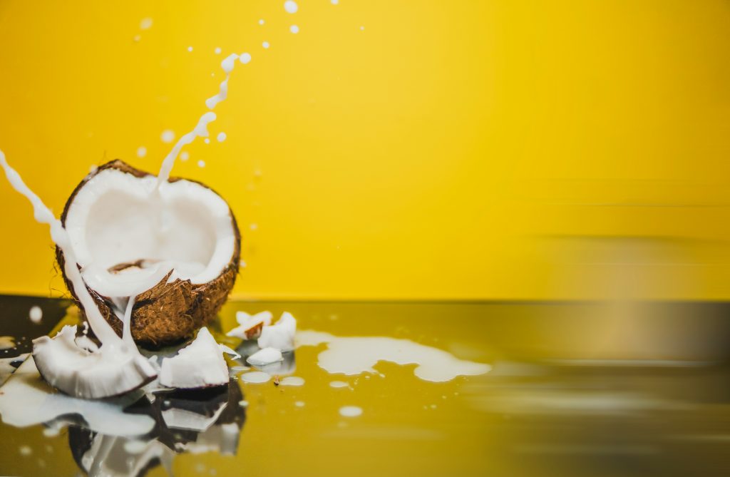 L'huile MCT est extraite de l'huile de coco
