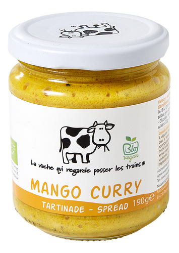 Mango Curry Bio- La Vache Qui Regarde Passer Les Trains – 190g