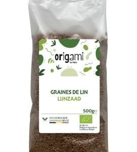 Graines de Lin Bio – Origami by Vajra – 500 g
