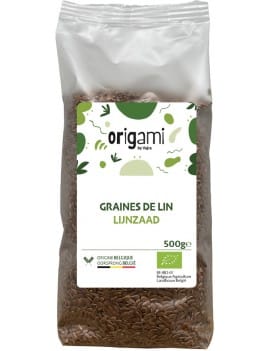 Graines de Lin Bio – Origami by Vajra – 500 g