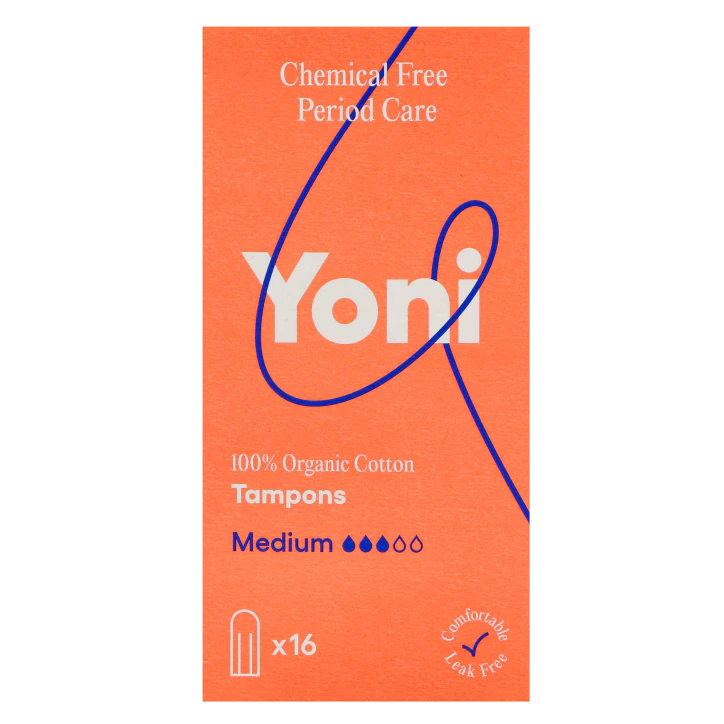 Tampons Bio – Yoni – Medium – x16
