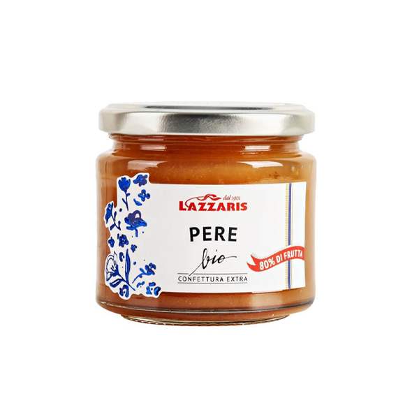 Confiture Extra Bio de Poire – Lazzaris – 230 g