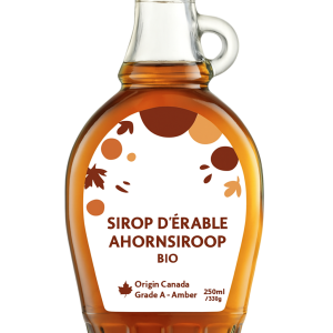 Sirop d’Érable Bio  – 250 ml