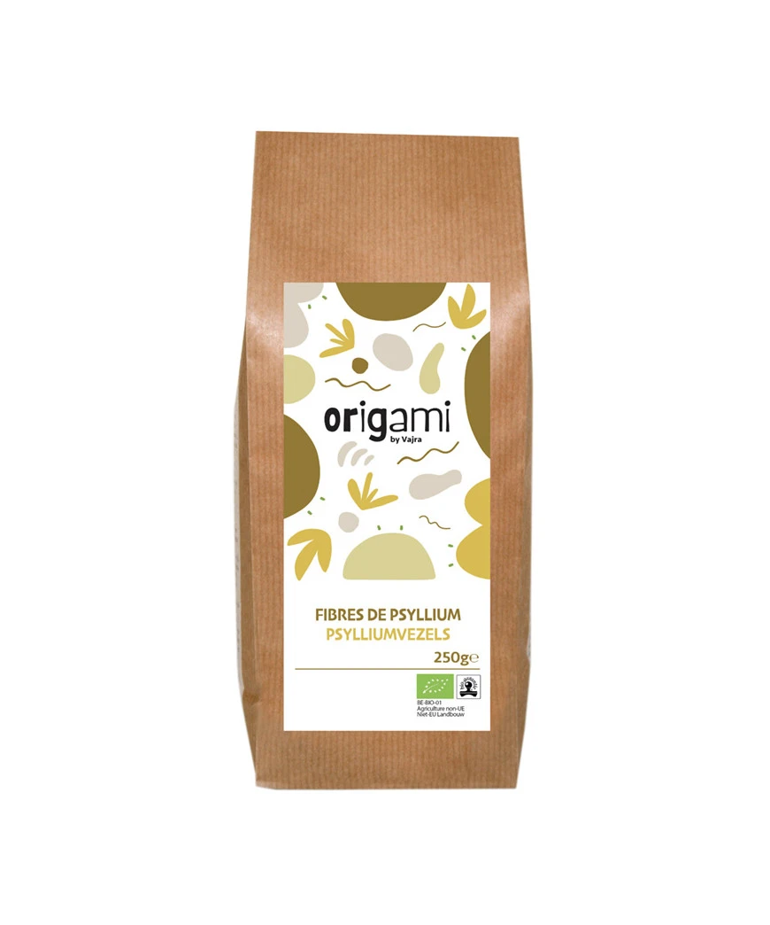 Fibres de Psyllium Bio – Origami – 250 g