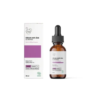 Sérum Anti-Âge au Rétinal Bio – Clémence et Vivien – 30 ml