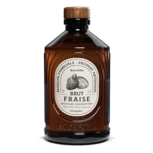 Sirop Brut Fraise – Bacanha – 400 ml